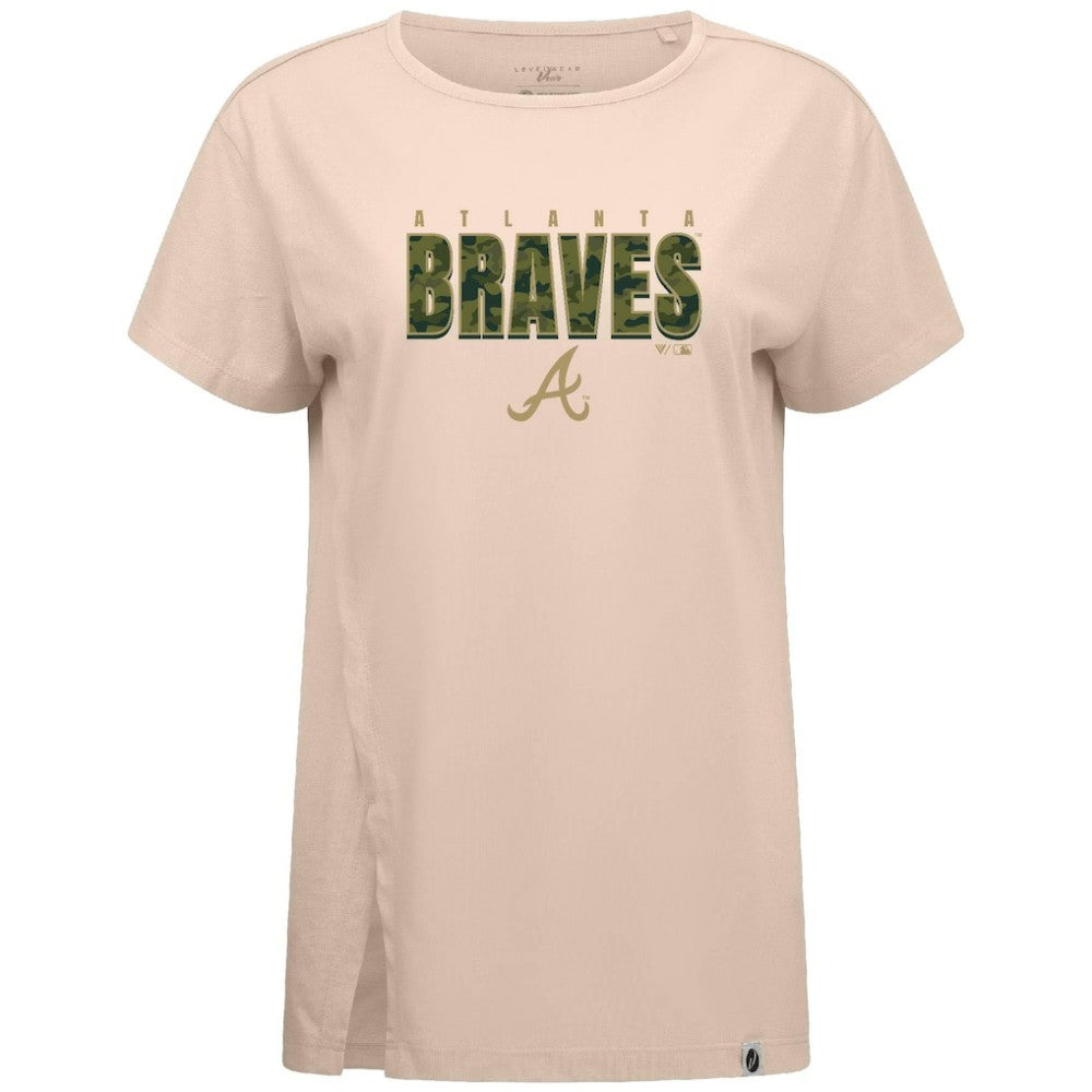 Atlanta Braves Levelwear Women's Influx Protect W T-Shirt | MLB Sale