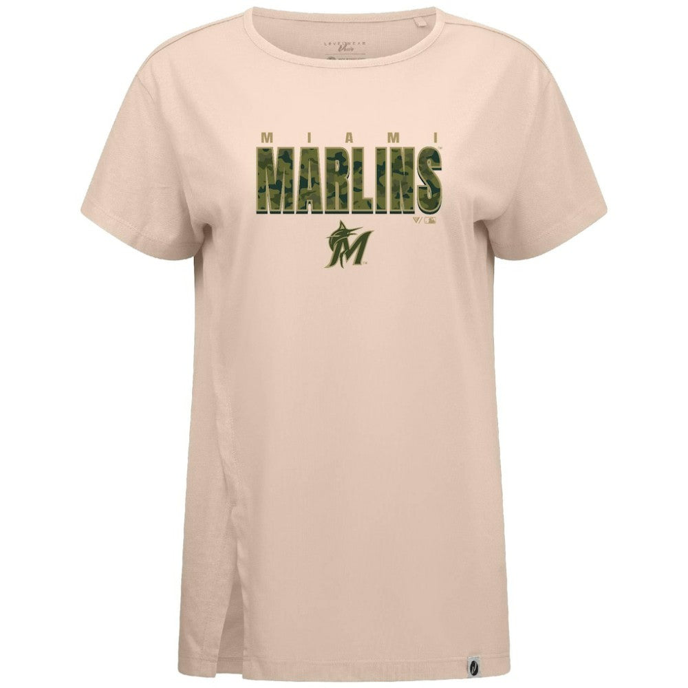 Miami Marlins Levelwear Women's Influx Protect W T-Shirt | MLB Near me
