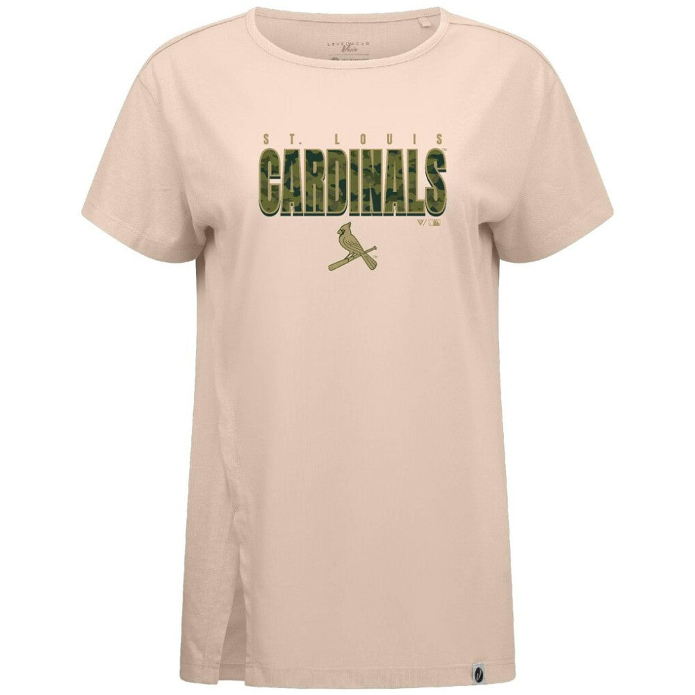 St. Louis Cardinals Levelwear Women's Influx Protect W T-Shirt | MLB New