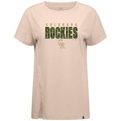 Colorado Rockies Levelwear Women's Influx Protect W T-Shirt | MLB For sale