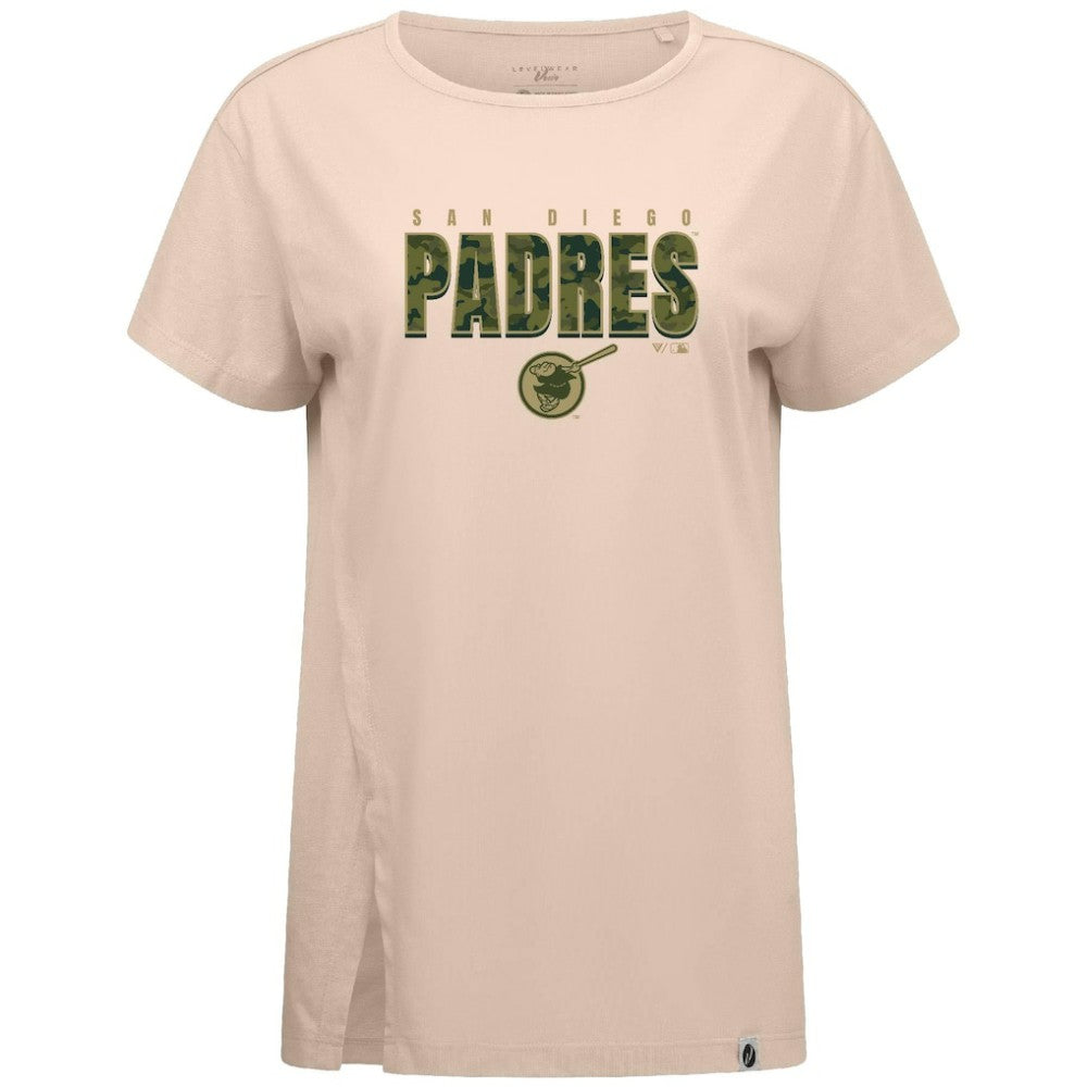 San Diego Padres Levelwear Women's Influx Protect W T-Shirt | MLB Online