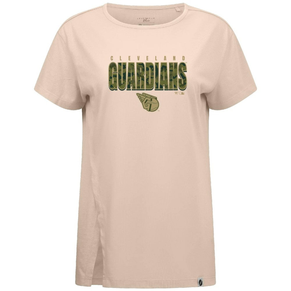 Cleveland Guardians Levelwear Women's Influx Protect W T-Shirt | MLB On Sale
