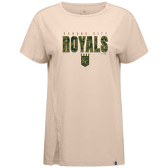 Kansas City Royals Levelwear Women's Influx Protect W T-Shirt | MLB New