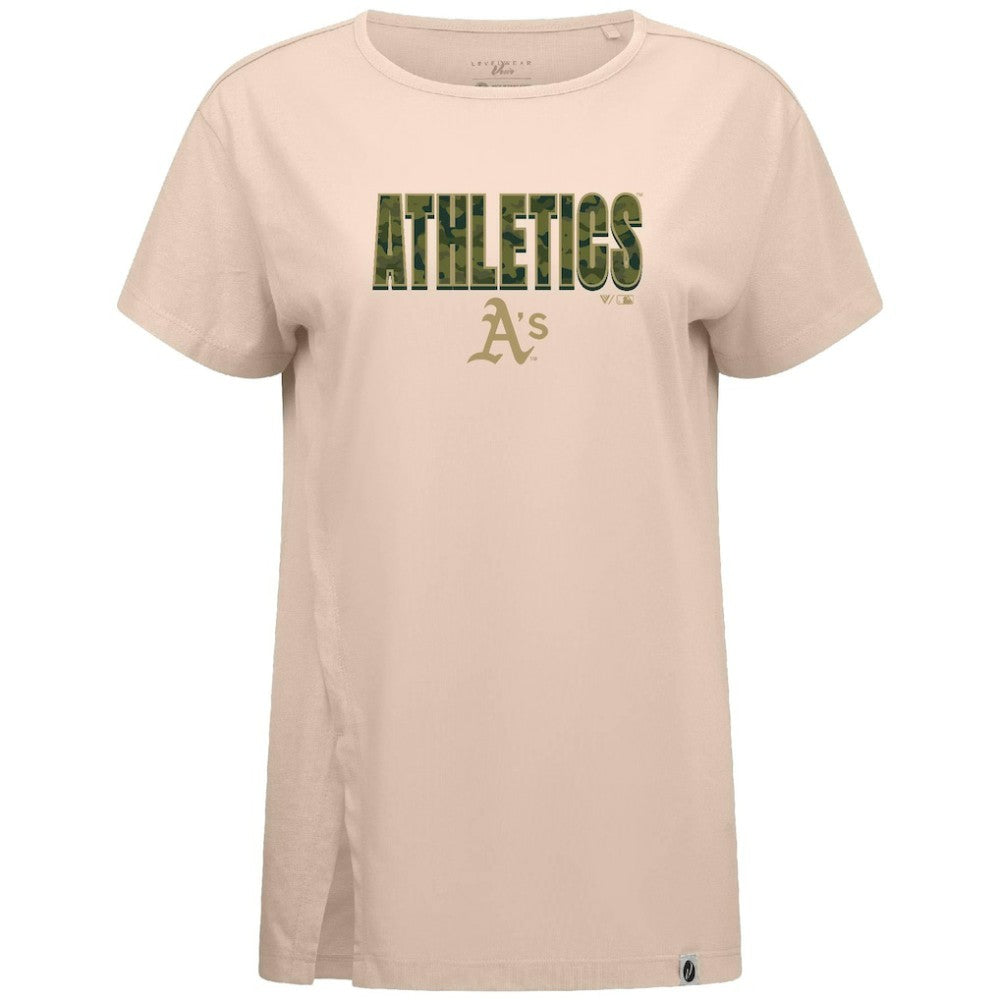 Athletics Levelwear Women's Influx Protect W T-Shirt | MLB Sale
