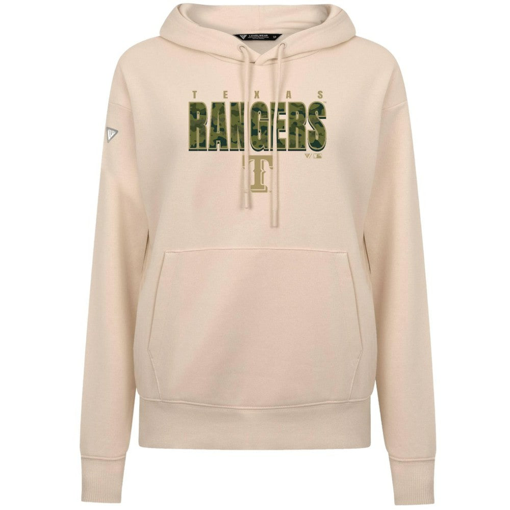 Texas Rangers Levelwear Women's Adorn Protect W Pullover Hoodie | MLB For sale