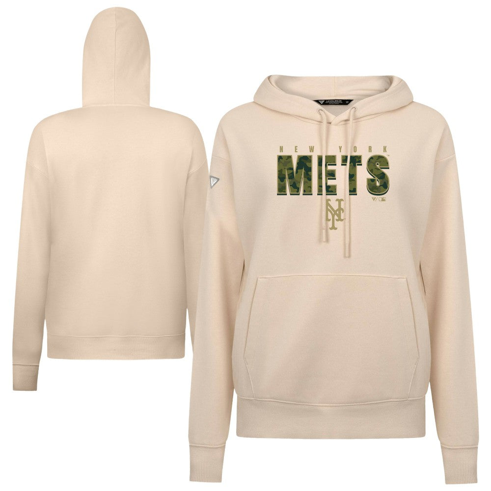 New York Mets Levelwear Women's Adorn Protect W Pullover Hoodie | MLB Sale