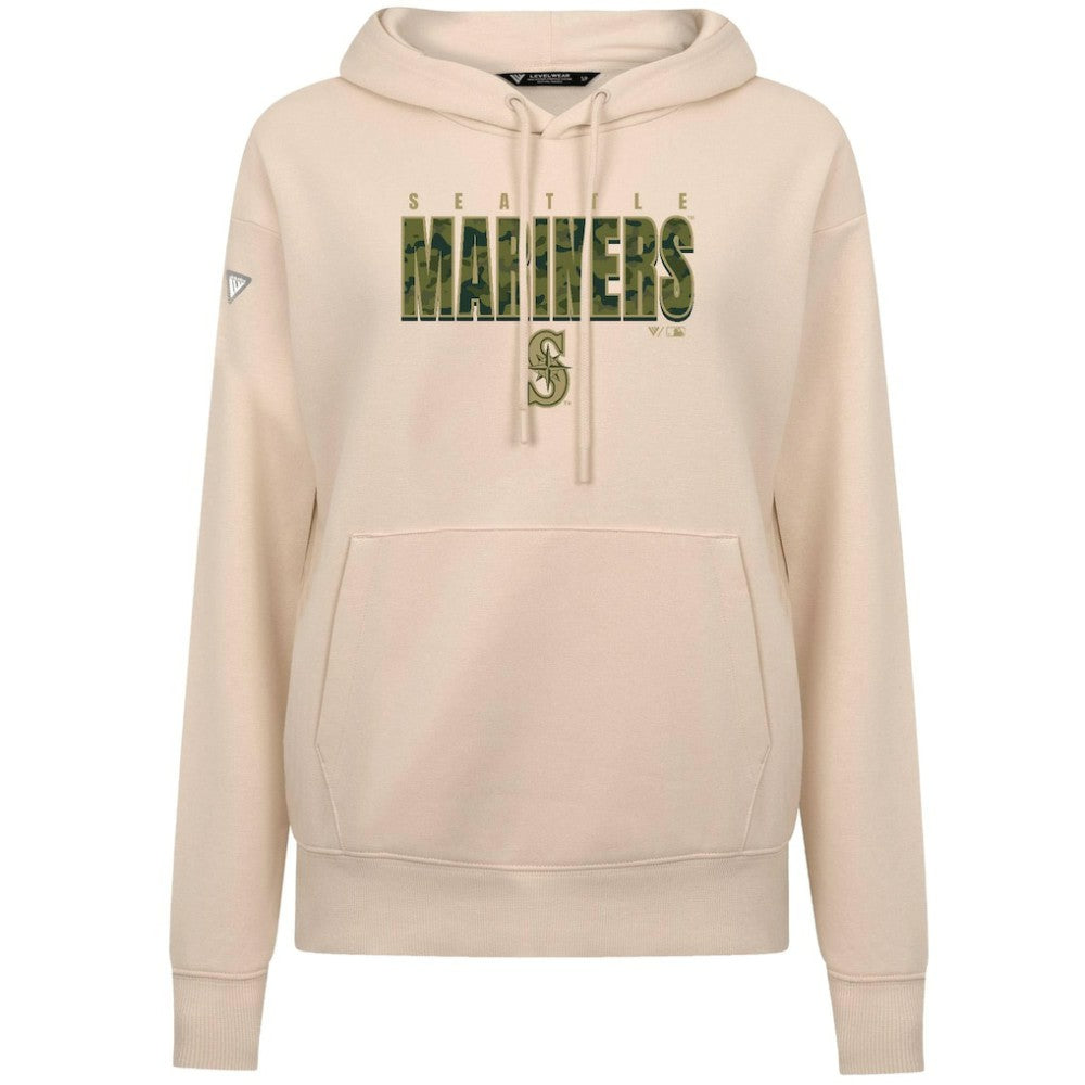 Seattle Mariners Levelwear Women's Adorn Protect W Pullover Hoodie | MLB Shop