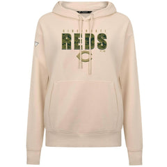 Cincinnati Reds Levelwear Women's Adorn Protect W Pullover Hoodie | MLB New