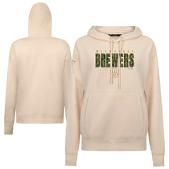 Milwaukee Brewers Levelwear Women's Adorn Protect W Pullover Hoodie | MLB Online