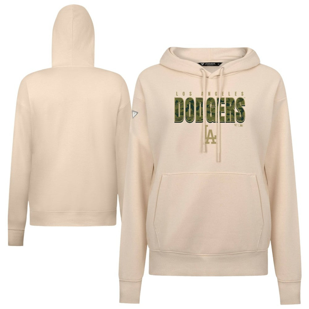 Los Angeles Dodgers Levelwear Women's Adorn Protect W Pullover Hoodie | MLB Discount
