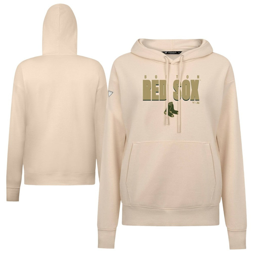 Boston Red Sox Levelwear Women's Adorn Protect W Pullover Hoodie | MLB New