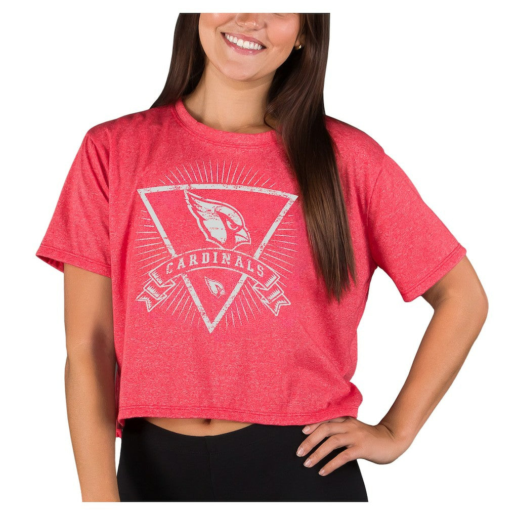 Arizona Cardinals  Concepts Sport Women's Quest Knit Crop Top