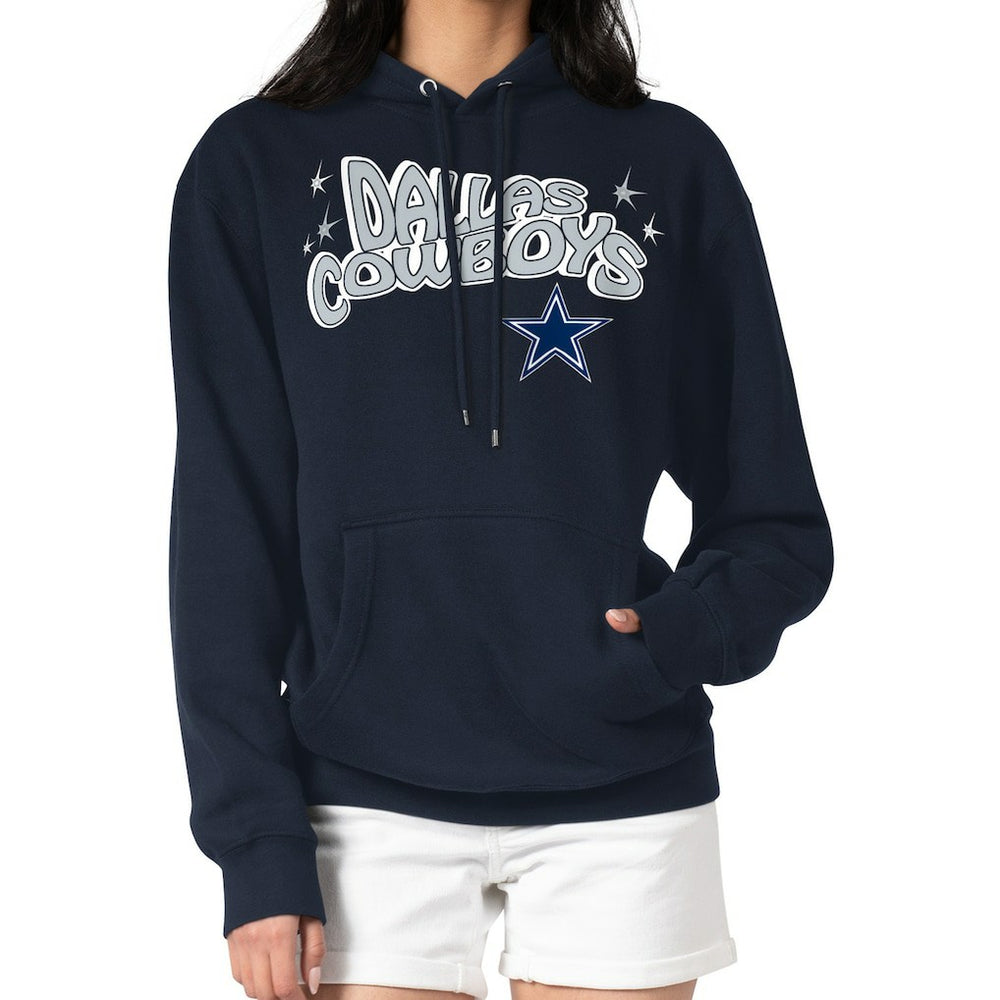 Dallas Cowboys  Starter Women's Fireworks Fleece Pullover Hoodie