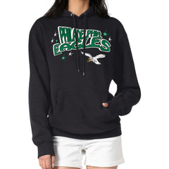 Philadelphia Eagles  Starter Women's Fireworks Fleece Pullover Hoodie