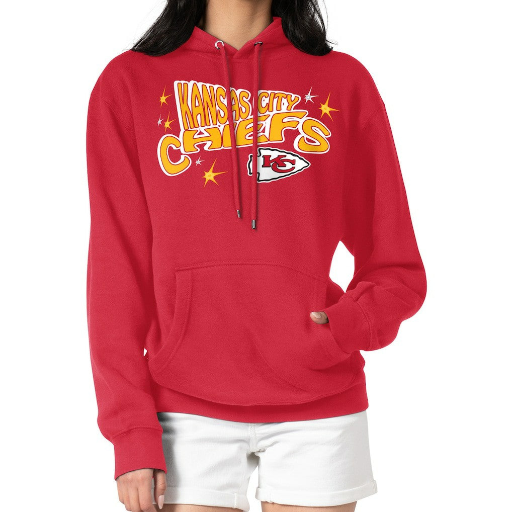 Kansas City Chiefs  Starter Women's Fireworks Fleece Pullover Hoodie