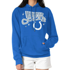 Indianapolis Colts  Starter Women's Fireworks Fleece Pullover Hoodie