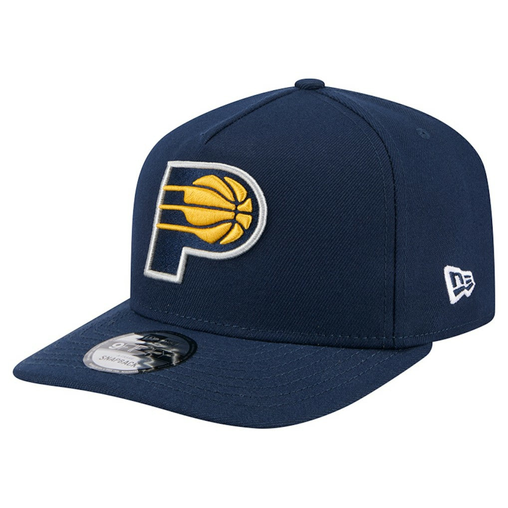 Indiana Pacers Core Logo A-Frame 9FIFTY Snapback Hat For Sale