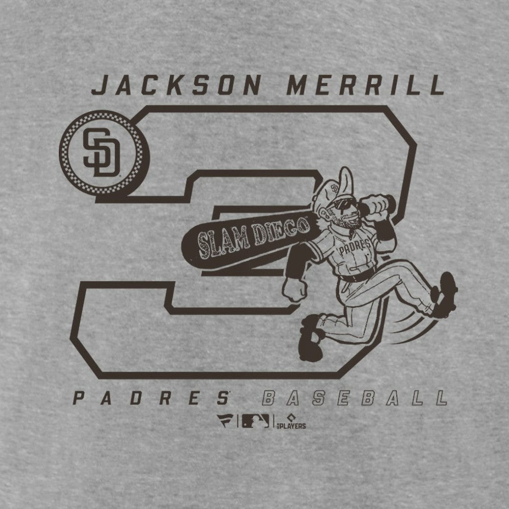 Jackson Merrill San Diego Padres Player Graphic T-Shirt | MLB Discount