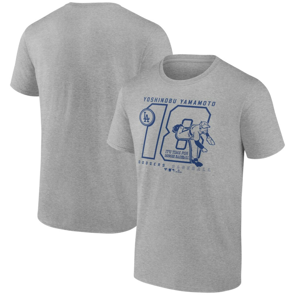 Yoshinobu Yamamoto Los Angeles Dodgers Player Graphic T-Shirt | MLB New