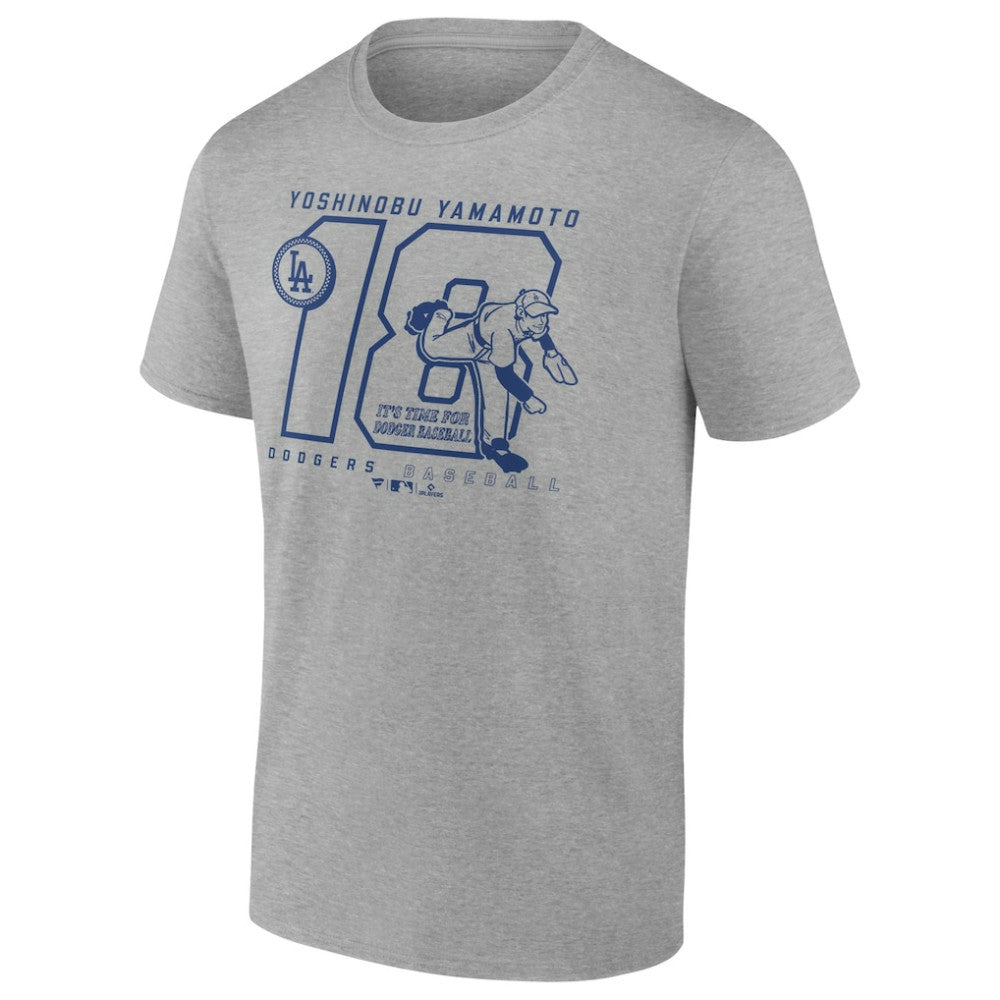 Yoshinobu Yamamoto Los Angeles Dodgers Player Graphic T-Shirt | MLB New