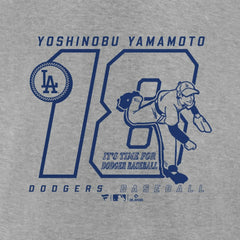 Yoshinobu Yamamoto Los Angeles Dodgers Player Graphic T-Shirt | MLB New