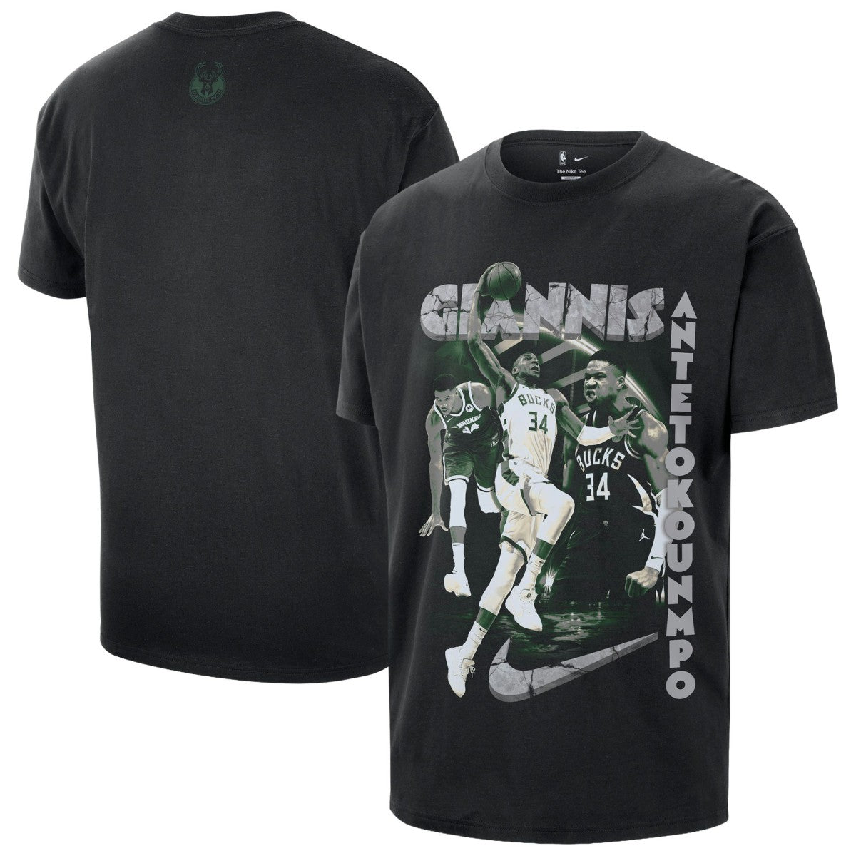 Giannis Antetokounmpo Milwaukee Bucks Unisex Athlete T-Shirt New