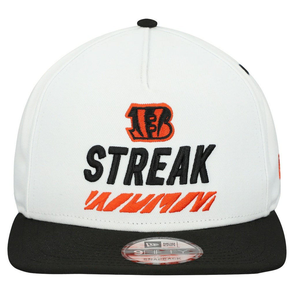 Cincinnati Bengals New Era STREAK Season Ticket Member 9FIFTY A-Frame Snapback Hat