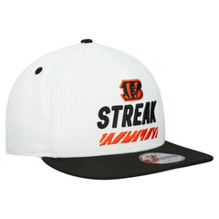 Cincinnati Bengals New Era STREAK Season Ticket Member 9FIFTY A-Frame Snapback Hat
