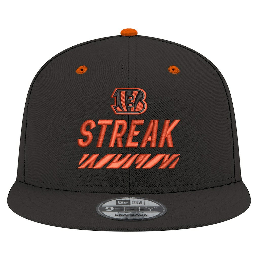 Cincinnati Bengals New Era STREAK Season Ticket Member 9FIFTY Snapback Hat