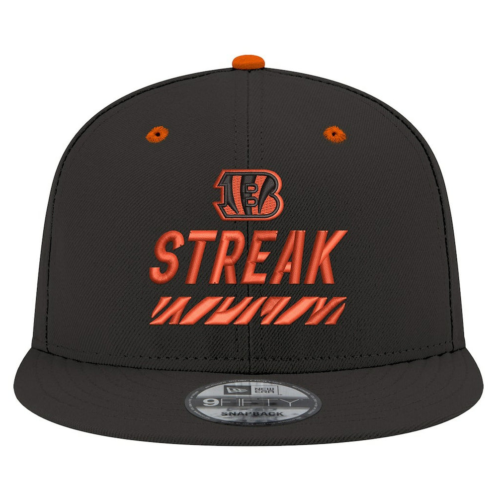 Cincinnati Bengals New Era STREAK Season Ticket Member 9FIFTY Snapback Hat