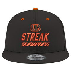 Cincinnati Bengals New Era STREAK Season Ticket Member 9FIFTY Snapback Hat