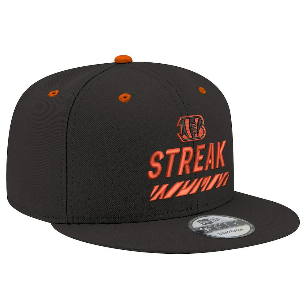 Cincinnati Bengals New Era STREAK Season Ticket Member 9FIFTY Snapback Hat