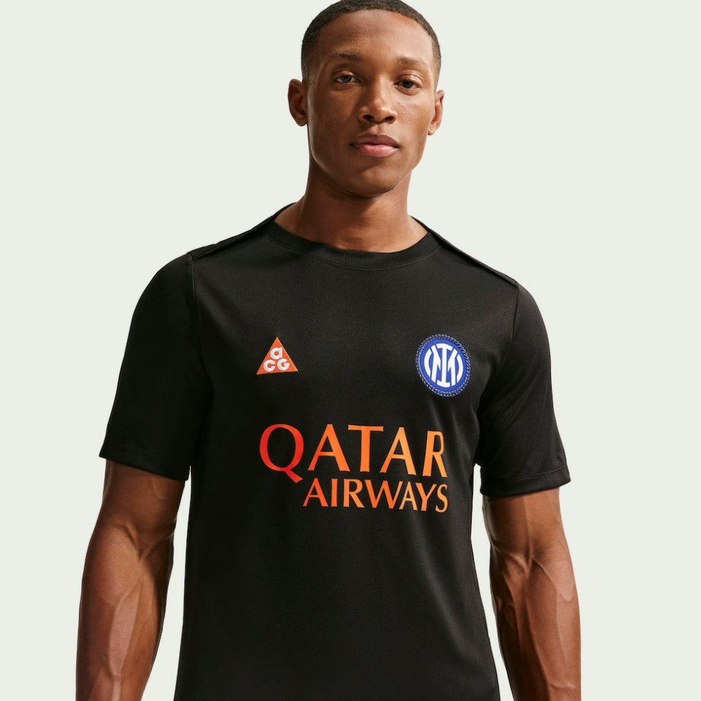 Inter Milan Academy Pro Dri-FIT Pre-Match Top Black - Nike