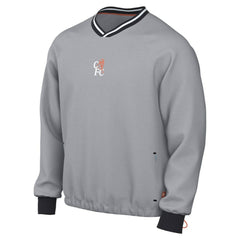 Chelsea 2025/26 Academy Shell Pullover Gray - Nike