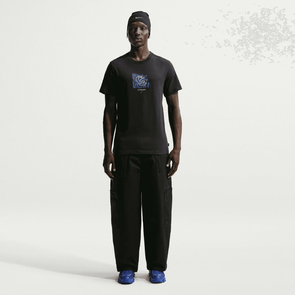 Paris Saint-Germain Men's Banner T-Shirt Black - Nike