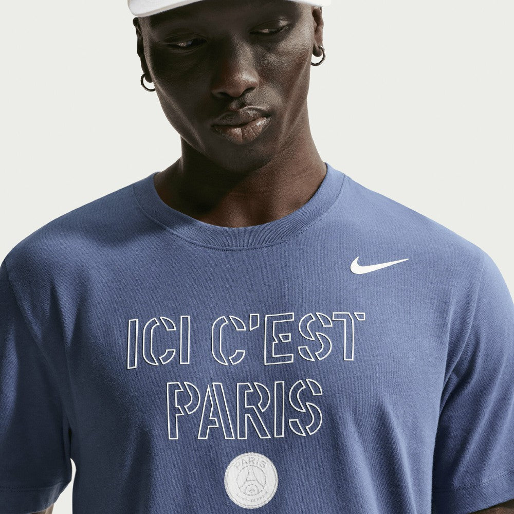 Paris Saint-Germain Men's Team Pride T-Shirt Blue - Nike