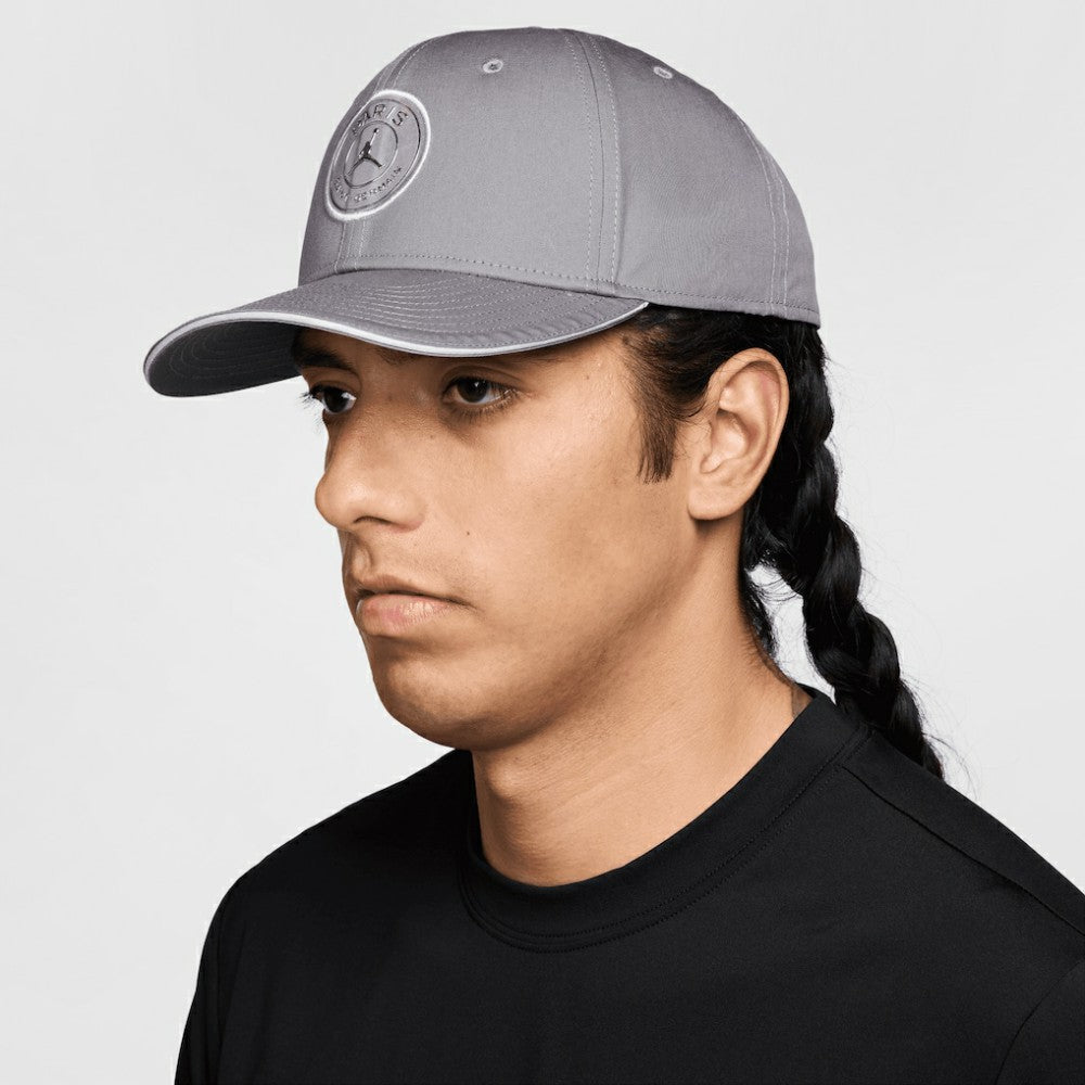 Paris Saint-Germain Jordan Brand Unisex Rise Flex Hat Gray - Jordan