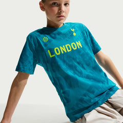 Tottenham Hotspur Youth 2025/26 London T-Shirt Blue - Nike