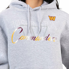 Washington Commanders  G-III 4Her by Carl Banks Women's Shadow Logo Fleece Pullover Hoodie