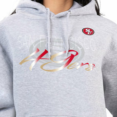 San Francisco 49ers  G-III 4Her by Carl Banks Women's Shadow Logo Fleece Pullover Hoodie