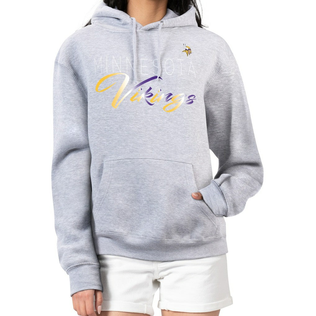 Minnesota Vikings  G-III 4Her by Carl Banks Women's Shadow Logo Fleece Pullover Hoodie