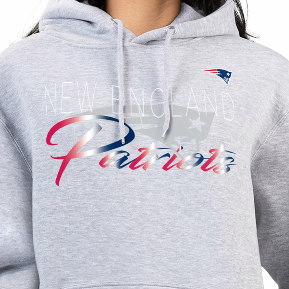 New England Patriots  G-III 4Her by Carl Banks Women's Shadow Logo Fleece Pullover Hoodie