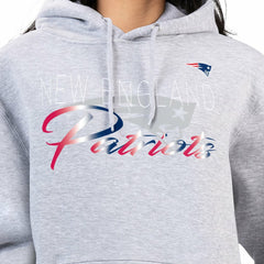 New England Patriots  G-III 4Her by Carl Banks Women's Shadow Logo Fleece Pullover Hoodie