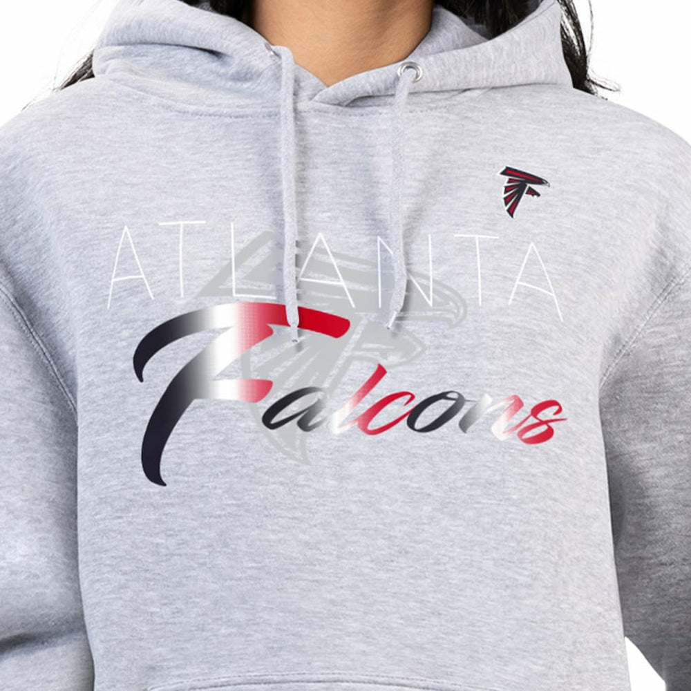 Atlanta Falcons  G-III 4Her by Carl Banks Women's Shadow Logo Fleece Pullover Hoodie