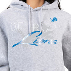 Detroit Lions  G-III 4Her by Carl Banks Women's Shadow Logo Fleece Pullover Hoodie