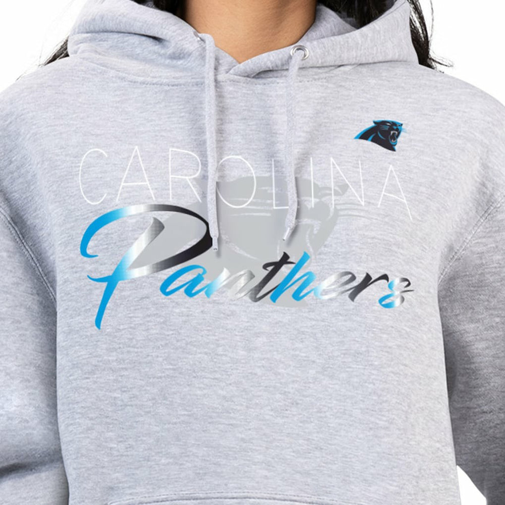 Carolina Panthers  G-III 4Her by Carl Banks Women's Shadow Logo Fleece Pullover Hoodie
