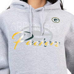 Green Bay Packers  G-III 4Her by Carl Banks Women's Shadow Logo Fleece Pullover Hoodie