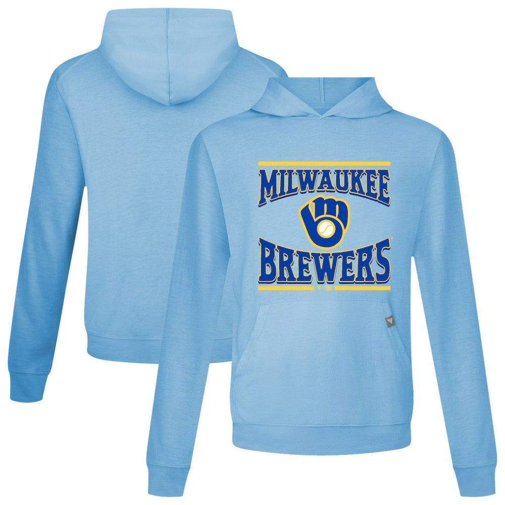Milwaukee Brewers Levelwear Big Brew Relay Pullover Hoodie | MLB US
