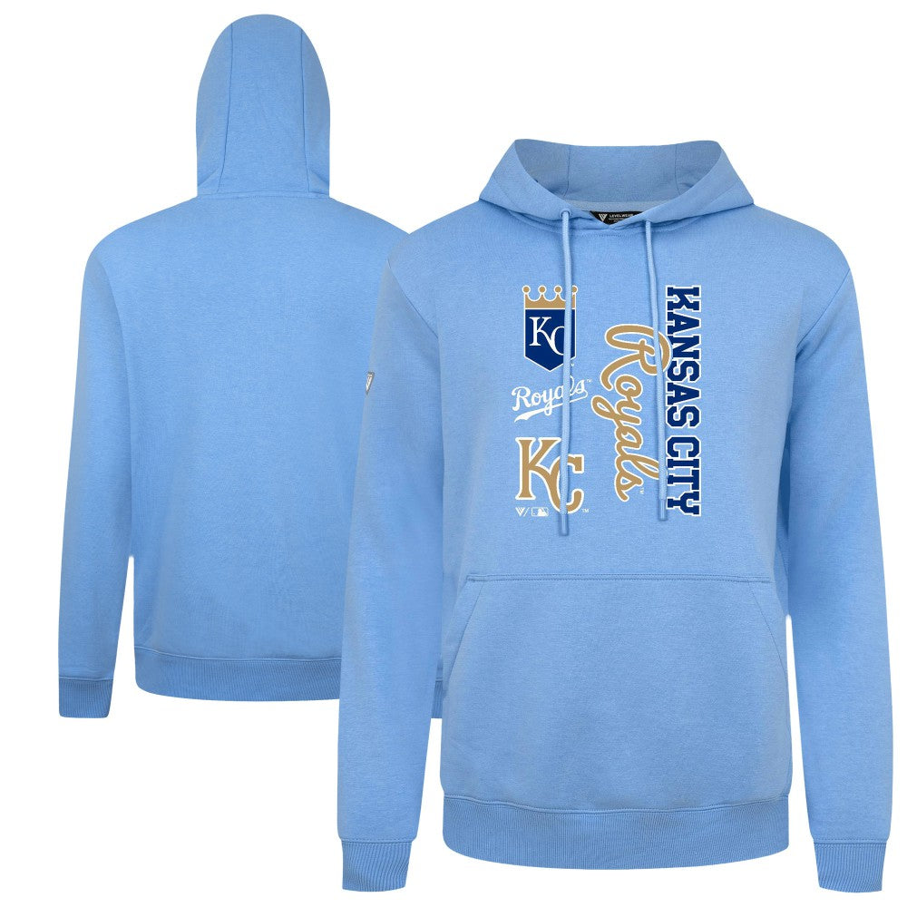 Kansas City Royals Levelwear Crown Podium Pullover Hoodie | MLB Shop