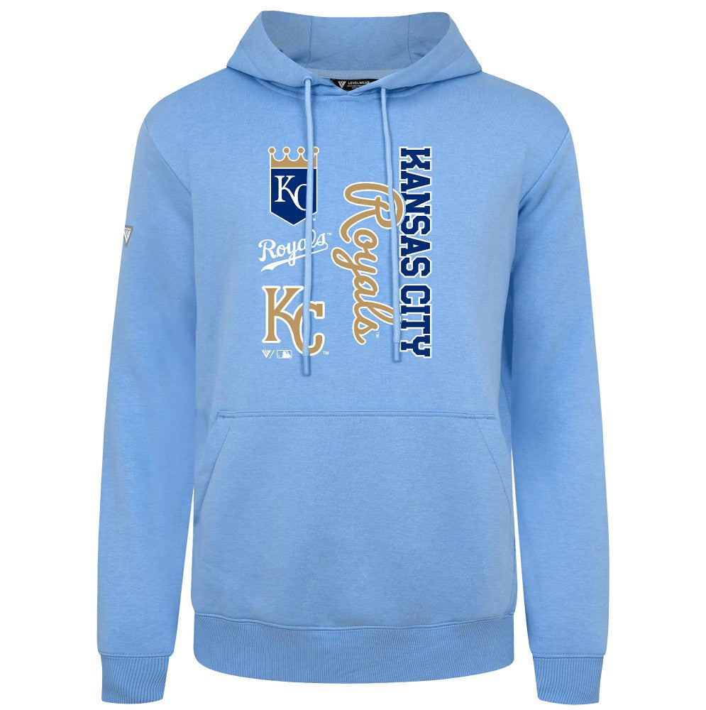 Kansas City Royals Levelwear Crown Podium Pullover Hoodie | MLB Shop